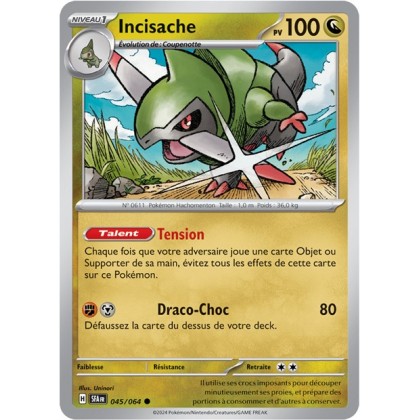 Incisache - 045/064 - Pokémon - Fable Nébuleuse