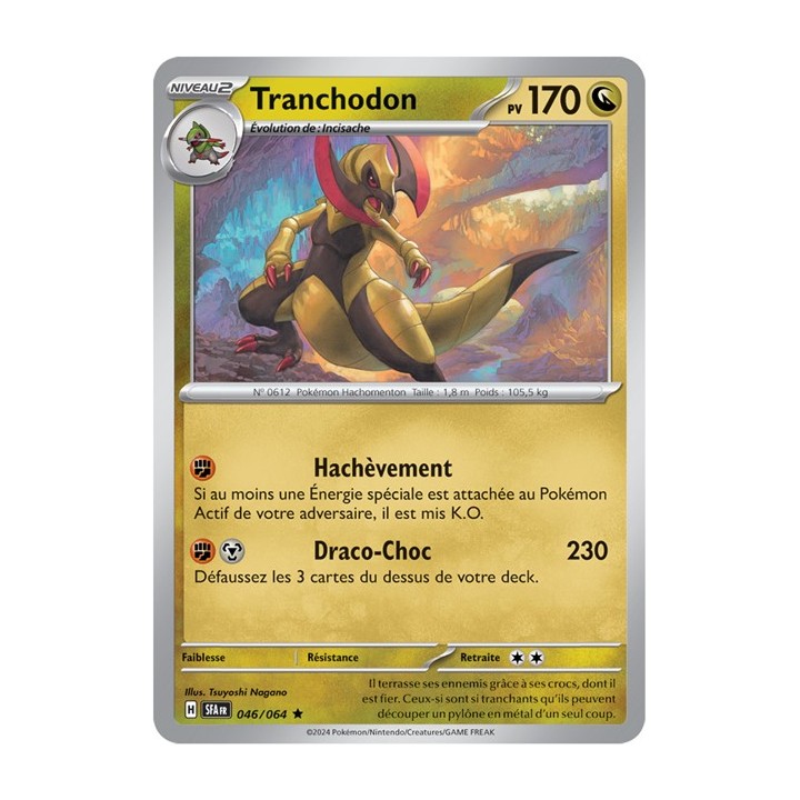 Tranchodon - 046/064 - Pokémon - Fable Nébuleuse