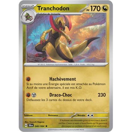 Tranchodon - 046/064 - Pokémon - Fable Nébuleuse