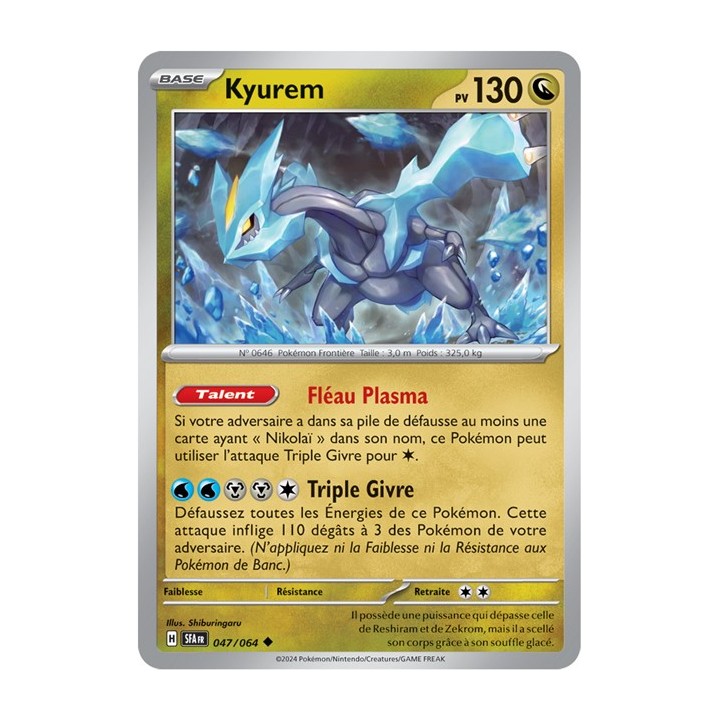 Kyurem - 047/064 - Pokémon - Fable Nébuleuse