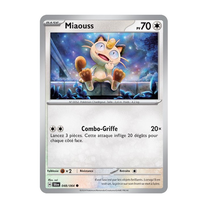 Miaouss - 048/064 - Pokémon - Fable Nébuleuse