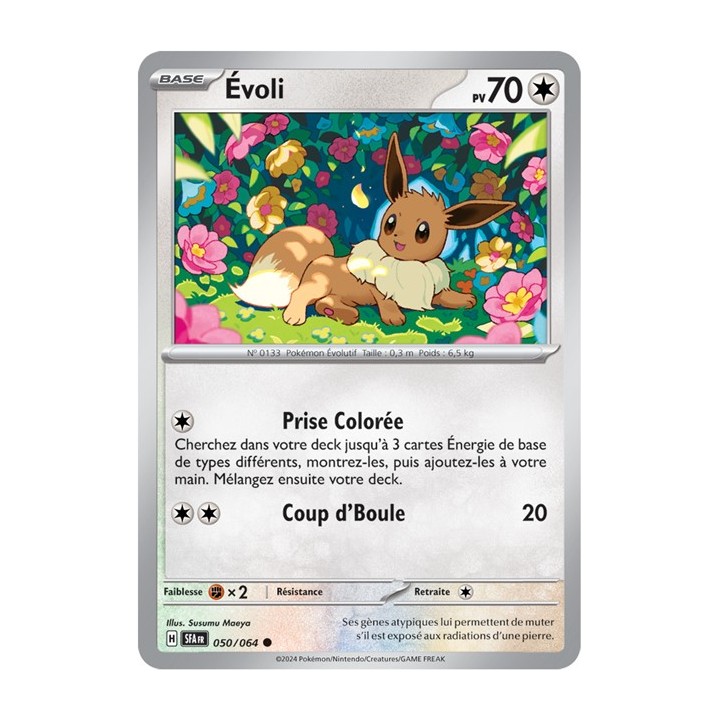 Évoli - 050/064 - Pokémon - Fable Nébuleuse