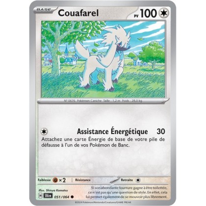 Couafarel - 051/064 - Pokémon - Fable Nébuleuse