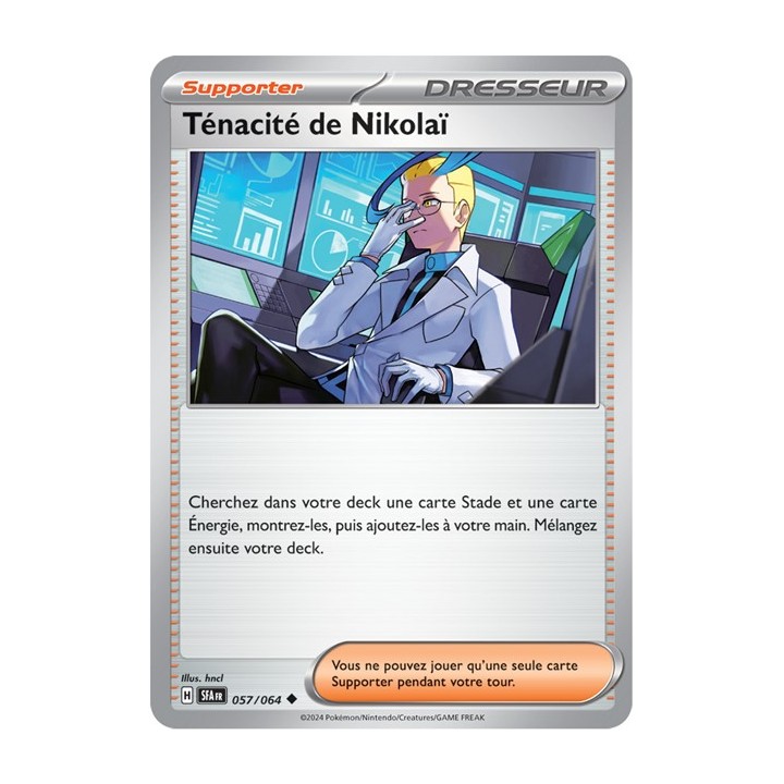 Ténacité de Nikolaï - 057/064 - Pokémon - Fable Nébuleuse