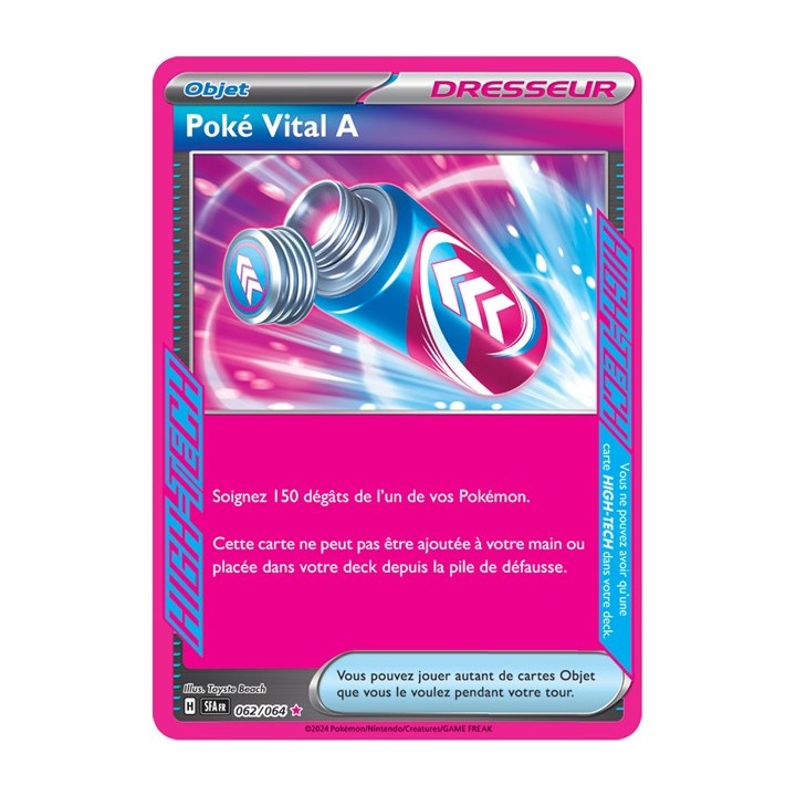 Poké Vital A - 062/064 - Pokémon - Fable Nébuleuse