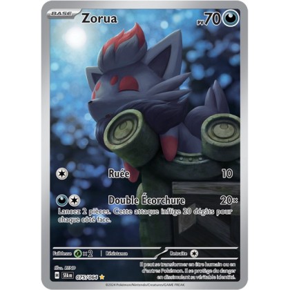 Zorua - 075/064 - Pokémon - Fable Nébuleuse