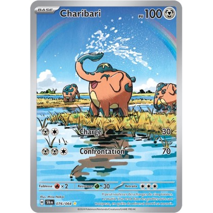 Charibari - 076/064 - Pokémon - Fable Nébuleuse