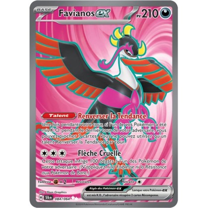 Favianos ex - 084/064 - Pokémon - Fable Nébuleuse