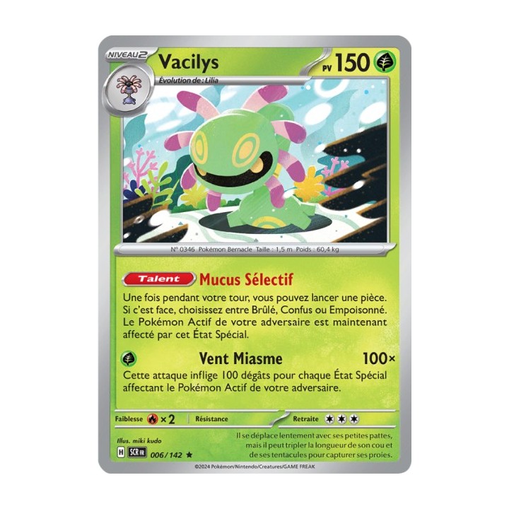 Vacilys - 006/142 - Pokémon - Couronne Stellaire