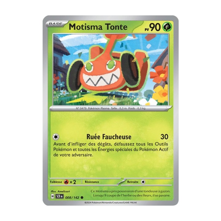 Motisma Tonte - 008/142 - Pokémon - Couronne Stellaire