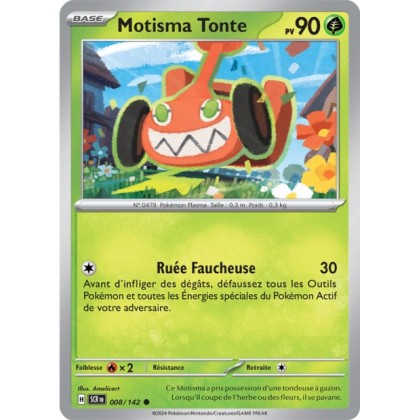 Motisma Tonte - 008/142 - Pokémon - Couronne Stellaire