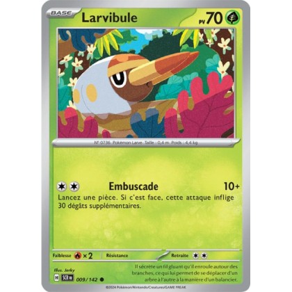 Larvibule - 009/142 - Pokémon - Couronne Stellaire