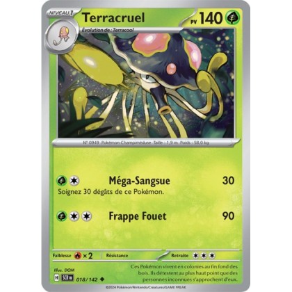 Terracruel - 018/142 - Pokémon - Couronne Stellaire