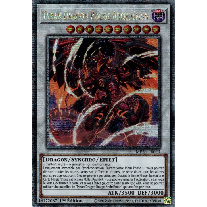 Tyran Dragon Rouge Archdémon - MP24-FR043