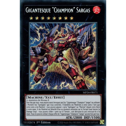 Gigantesque "Champion" Sargas - MP24-FR071