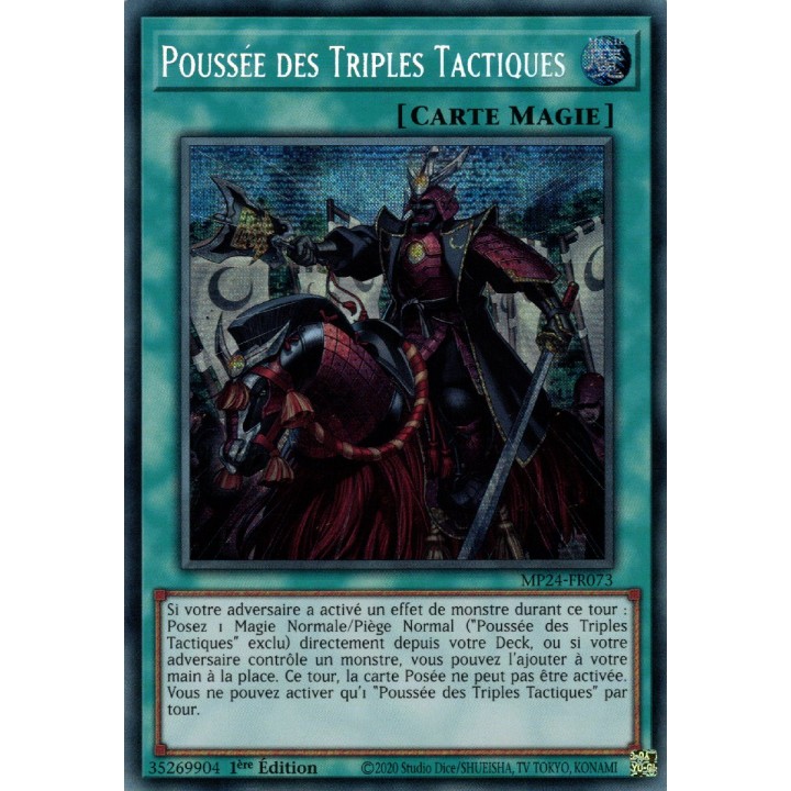 Poussée des Triples Tactiques - MP24-FR073