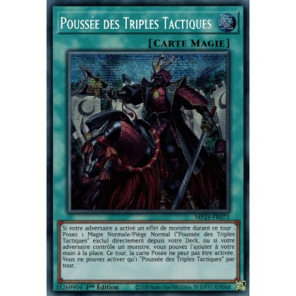 Poussée des Triples Tactiques - MP24-FR073