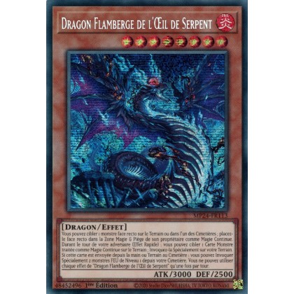 Dragon Flamberge de l'Œil de Serpent - MP24-FR113