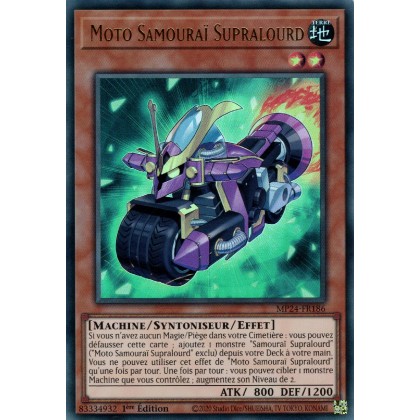 Moto Samouraï Supralourd - MP24-FR186