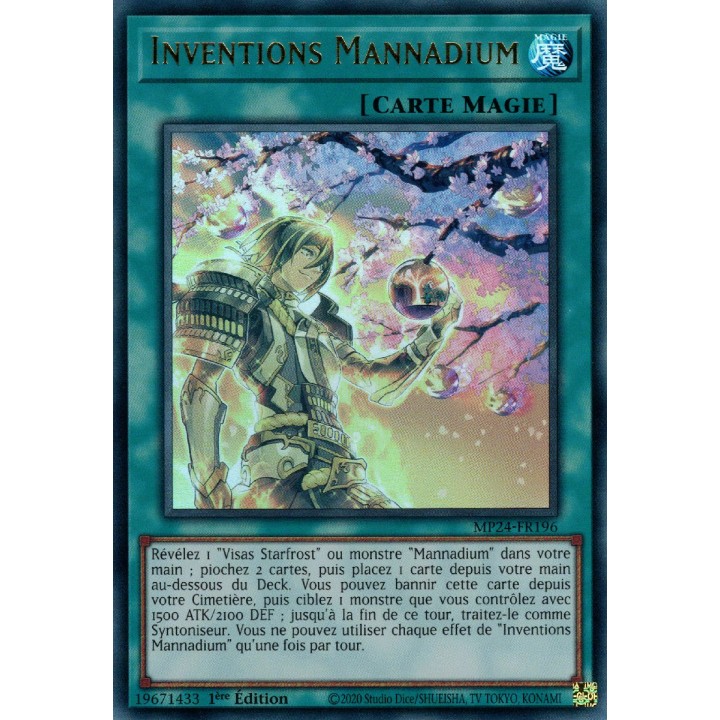 Inventions Mannadium - MP24-FR196