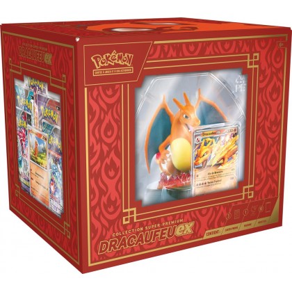 Pokémon - Coffret Collection Super-Premium : Dracaufeu-ex