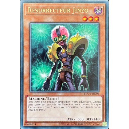 Résurrecteur Jinzo (V.2 - Rare) - LODT-FR006