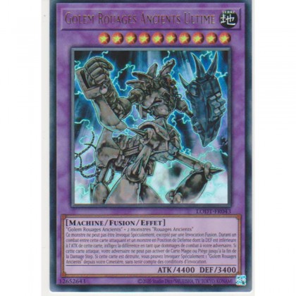 Golem Rouages Ancients Ultime (V.2 - Ultra Rare) - LODT-FR043