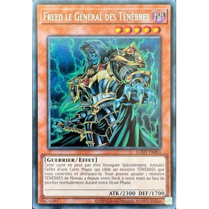 Freed le Général des Ténèbres (V.2 - Secret Rare) - LODT-FR083