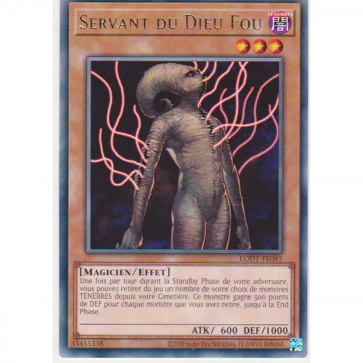 Servant du Dieu Fou (V.2 - Rare) - LODT-FR085