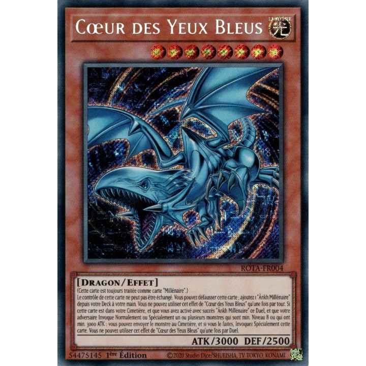 Cœur des Yeux Bleus - ROTA-FR004 (V.2 - Quarter Century Secret Rare)