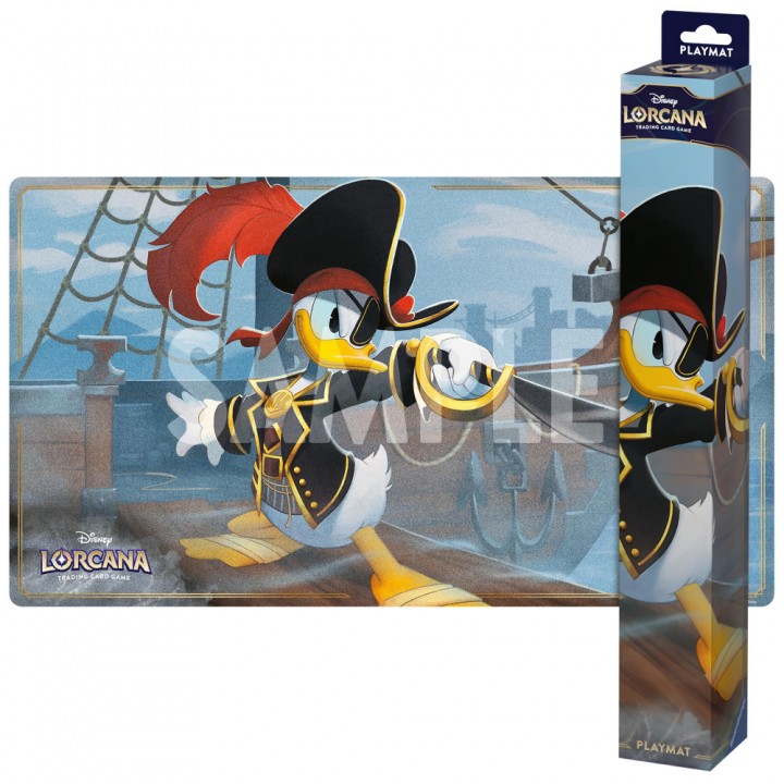 Tapis de jeu Donald La Mer Azurite (Chapitre 6) - Disney Lorcana