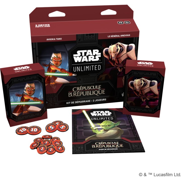 Star Wars Unlimited - Crépuscule de la République - Kit de Démarrage