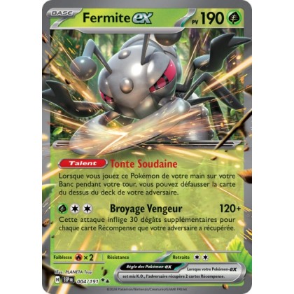 Fermite ex (SSP 004/191) - Carte Pokémon Étincelles Déferlantes EV08