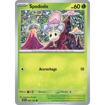 Spododo (SSP 008/191) - Carte Pokémon Étincelles Déferlantes EV08