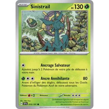 Sinistrail (SSP 010/191) - Carte Pokémon Étincelles Déferlantes EV08