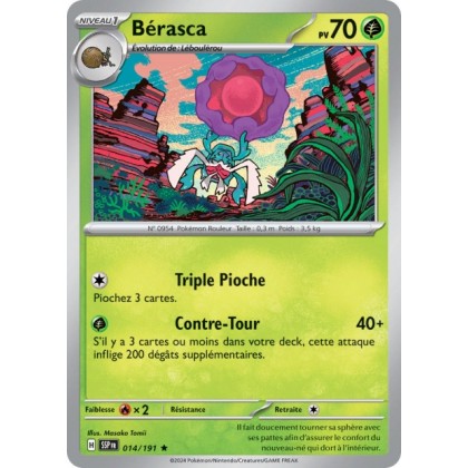 Bérasca (SSP 014/191) - Carte Pokémon Étincelles Déferlantes EV08