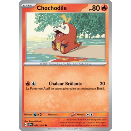 Chochodile (SSP 029/191) - Carte Pokémon Étincelles Déferlantes EV08