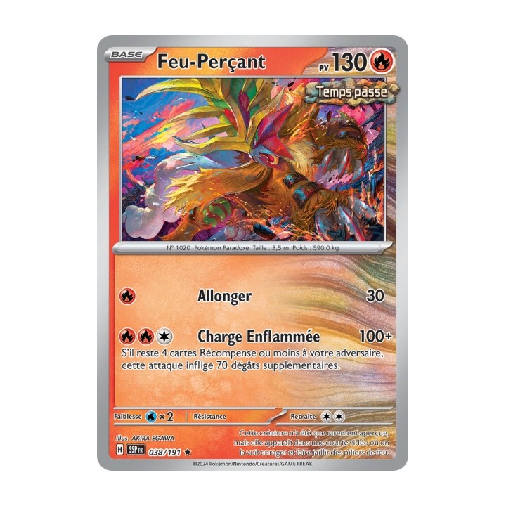 Feu-Perçant (SSP 038/191) - Carte Pokémon Étincelles Déferlantes EV08