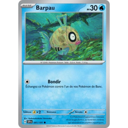 Barpau (SSP 041/191) - Carte Pokémon Étincelles Déferlantes EV08