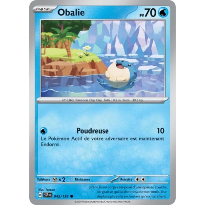 Obalie (SSP 043/191) - Carte Pokémon Étincelles Déferlantes EV08