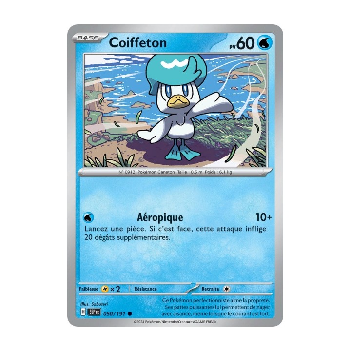 Coiffeton (SSP 050/191) - Carte Pokémon Étincelles Déferlantes EV08