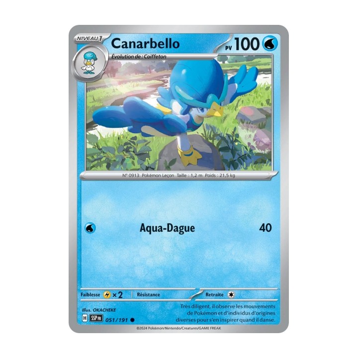 Canarbello (SSP 051/191) - Carte Pokémon Étincelles Déferlantes EV08