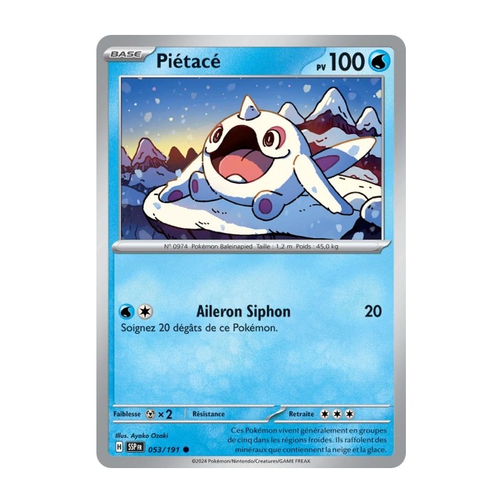 Piétacé (SSP 053/191) - Carte Pokémon Étincelles Déferlantes EV08