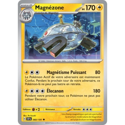 Magnézone (SSP 060/191) - Carte Pokémon Étincelles Déferlantes EV08