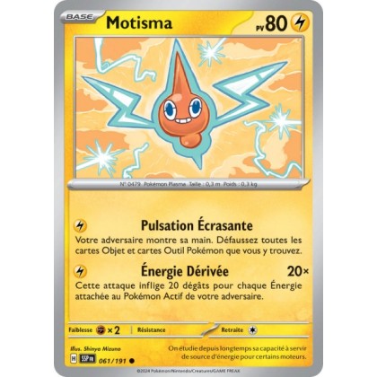 Motisma (SSP 061/191) - Carte Pokémon Étincelles Déferlantes EV08