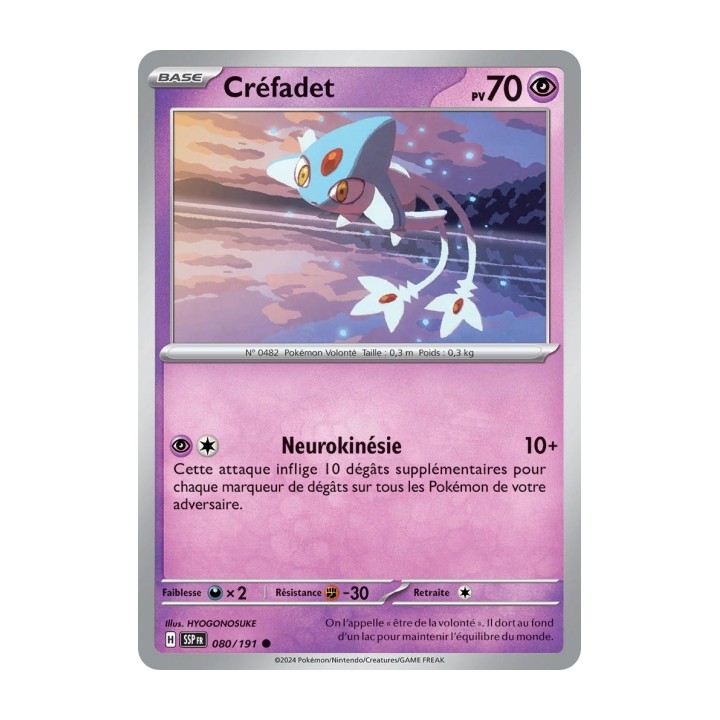 Créfadet (SSP 080/191) - Carte Pokémon Étincelles Déferlantes EV08