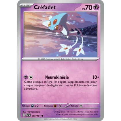 Créfadet (SSP 080/191) - Carte Pokémon Étincelles Déferlantes EV08