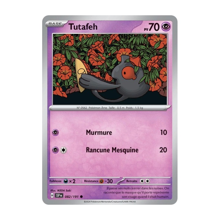 Tutafeh (SSP 082/191) - Carte Pokémon Étincelles Déferlantes EV08