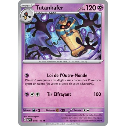 Tutankafer (SSP 083/191) - Carte Pokémon Étincelles Déferlantes EV08