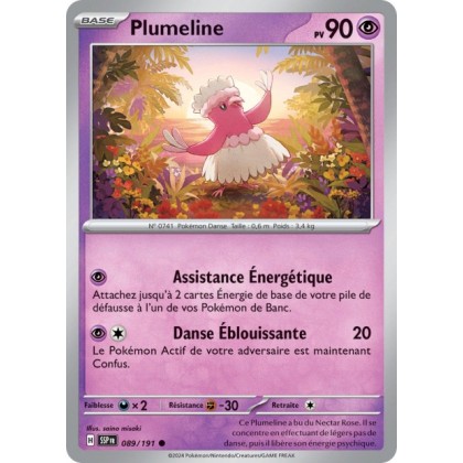 Plumeline (SSP 089/191) - Carte Pokémon Étincelles Déferlantes EV08